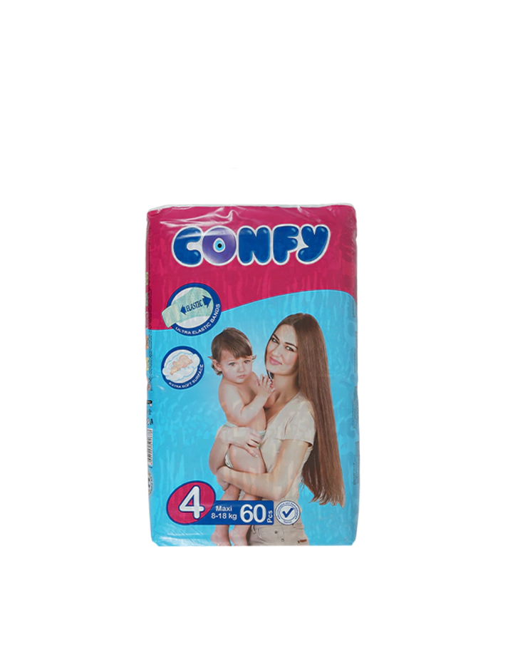 كونفي بيبي حجم 4 الكمية 60 حبة