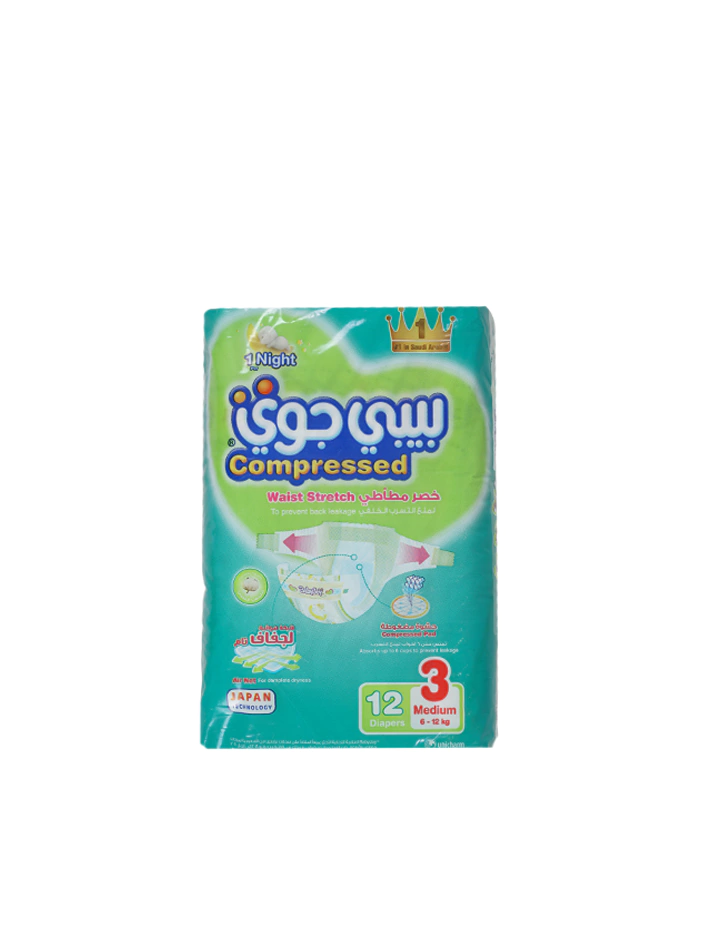 بيبي جوي حجم 3 الكمية 12 حبة