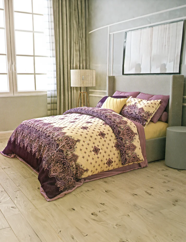 غطاء لحاف مشجر