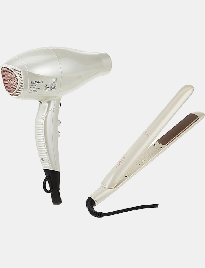 مجفف و مكواة للشعر