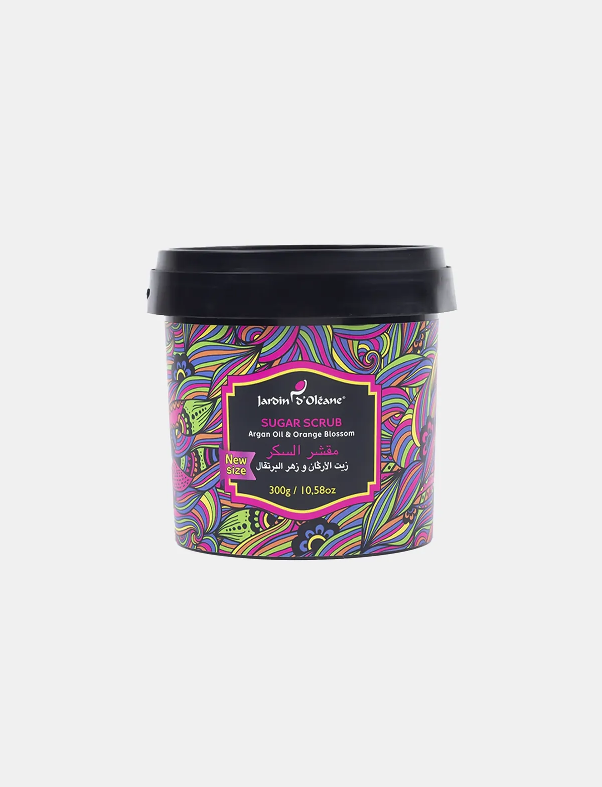 مقشر السكر زيت األركان وزهر البرتقال 300 جرام