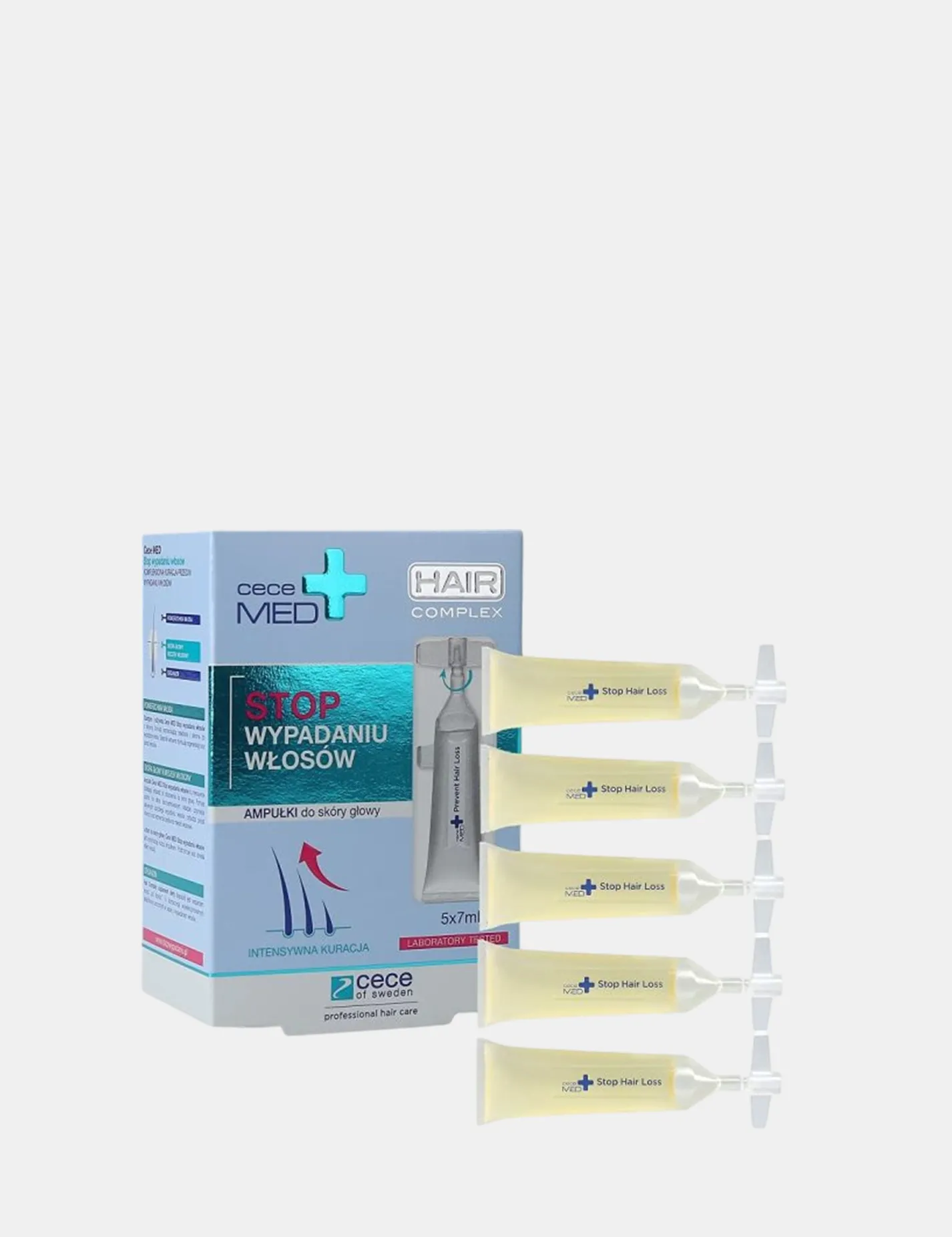 سي سي ميد – أمبولات لفروة الرأس لعلاج تساقط الشعر 5 × 7 مل