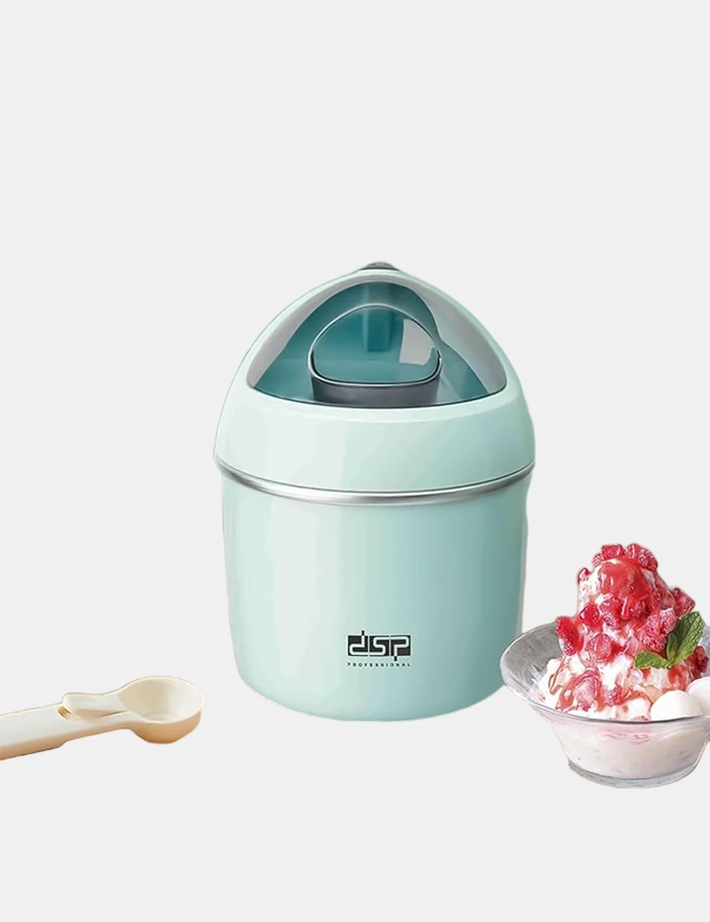 ماكينة كهربائية صنع الايس كريم  والزبادي المجمد 2*1