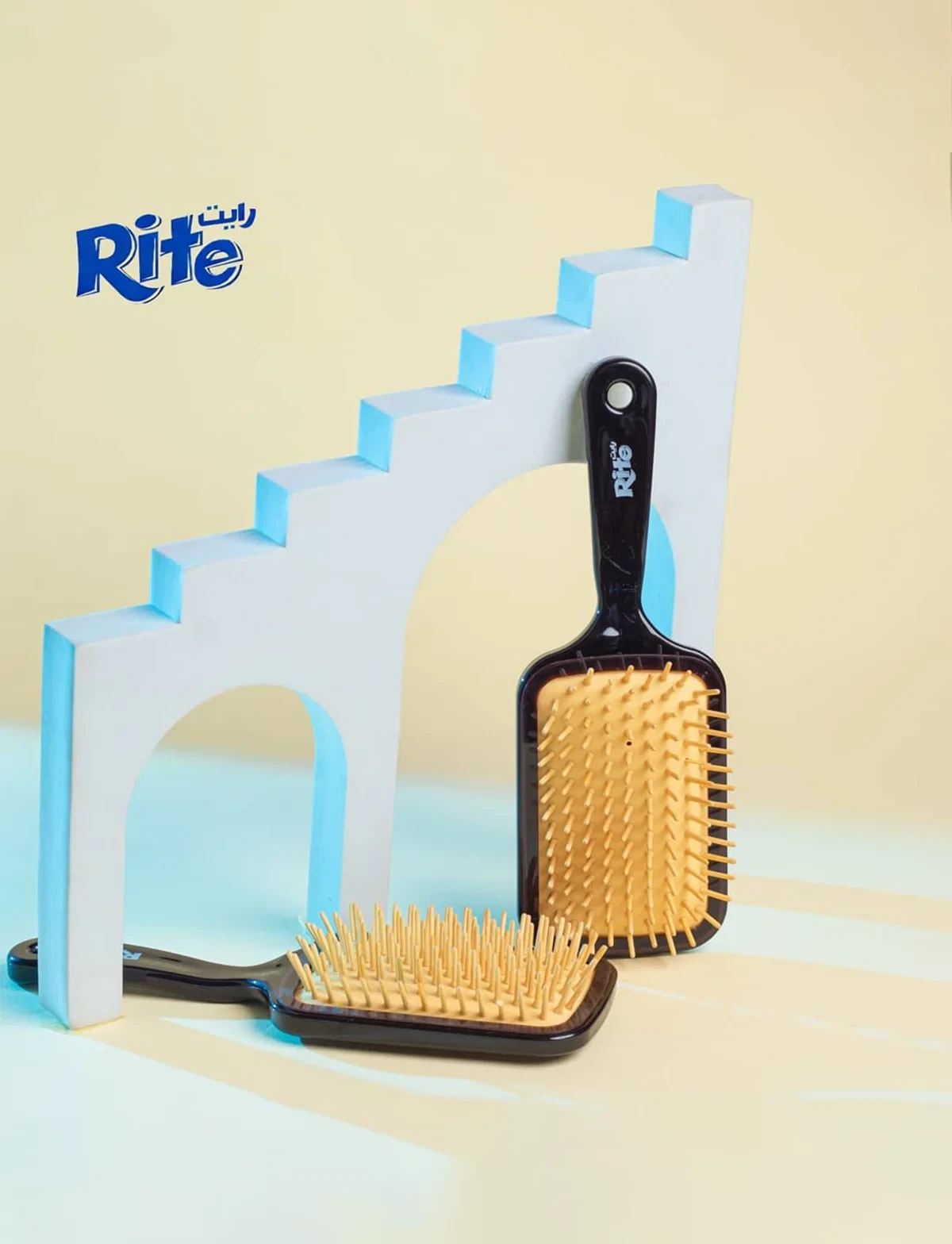 رايت فرشاة الشعر