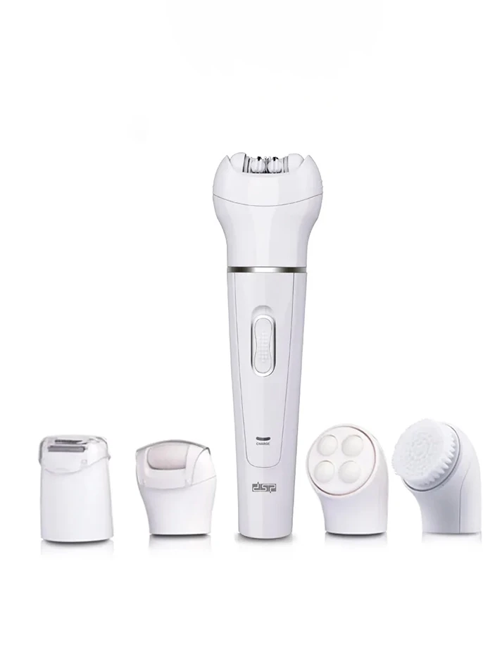 طقم العناية الشخصية لازالة الشعر مع مرفقات عناية بالبشرة